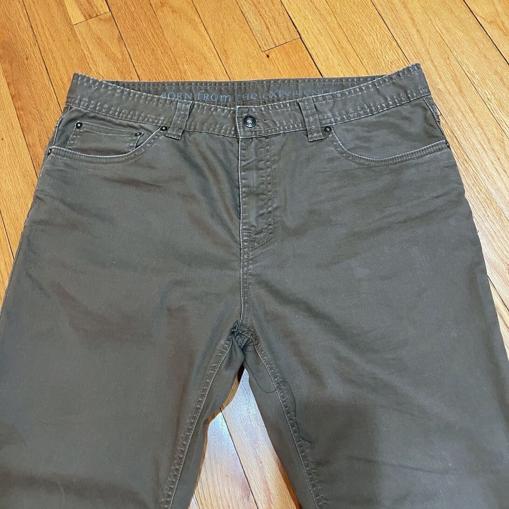 Prana Bridger Pants Mens Size 36 x 32 Slim Fit Brown Style M4BD32315 Excellent - Picture 3 of 14